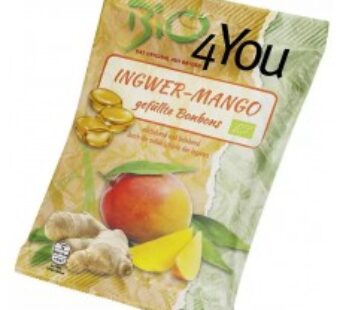 Dropsuri BIO cu ghimbir si mango, 75 g Bio 4 You