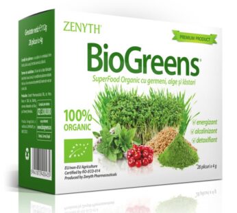 BioGreens, 28 plicuri – Zenyth