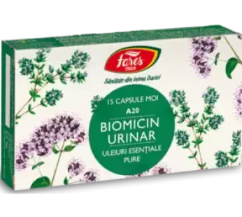 Biomicin urinar, A20, 15 capsule moi – Fares