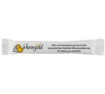 Zahar de mesteacan pliculet 100% xylitol 4 g Birkengold