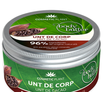 Unt de corp cu unt de cacao, 200ml – Cosmetic Plant
