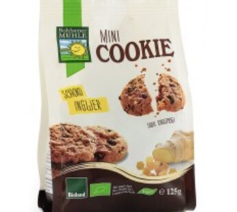 Fursecuri BIO cu ciocolata si ghimbir, 125g Bohlsener Muhle