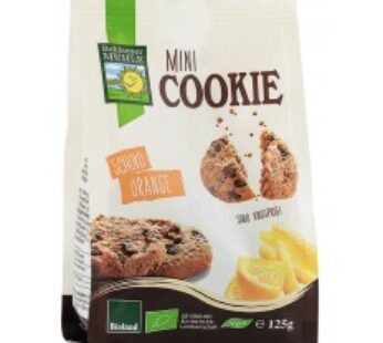 Fursecuri bio cu ciocolata si portocale, 125g Bohlsener Muhle