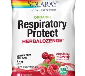 Respiratory Protect HerbaLozenge®, Solaray, 18 dropsuri – Secom