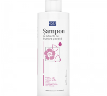 Q4U Șampon cu brusture și urzică, 250ml – TIS Farmaceutic
