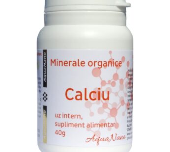 Calciu organic, pulbere 40g – Aghoras