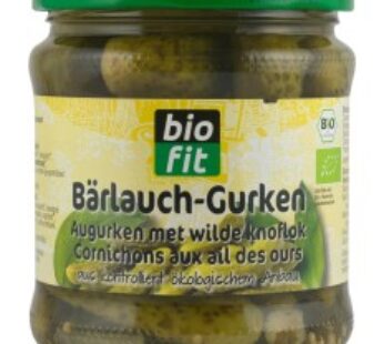 Castraveciori murati BIO cu leurda, 330gr/185gr, Bio Fit