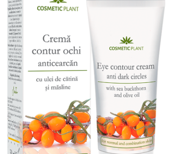 Cremă anticearcăn cu ulei de cătină şi măsline, 30 ml – Cosmetic Plant