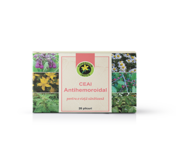 Ceai Antihemoroidal, 20 plicuri – Hypericum