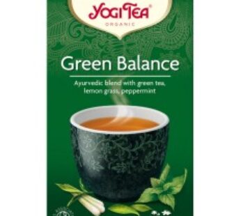 Ceai Bio ECHILIBRU VERDE, 17 pliculete – 30.6g Yogi Tea