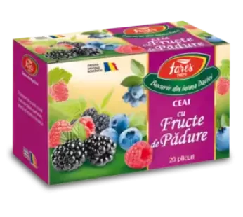 Ceai cu fructe de pădure, 20 plicuri – Fares