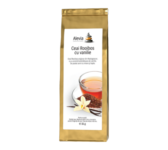 Ceai Rooibos cu vanilie, 35g – Alevia