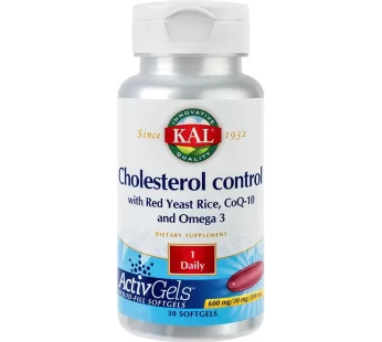 Cholesterol Control, KAL, 30 cps – Secom
