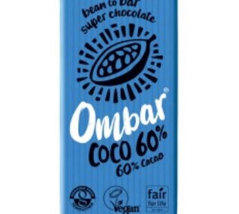 CIOCOLATA BIO, 60% CACAO NEPRAJITA (RAW), 35G OMBAR