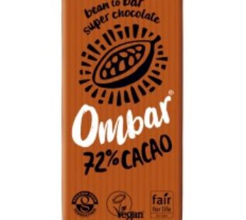 CIOCOLATA BIO, 72% CACAO NEPRAJITA (RAW), 35G OMBAR