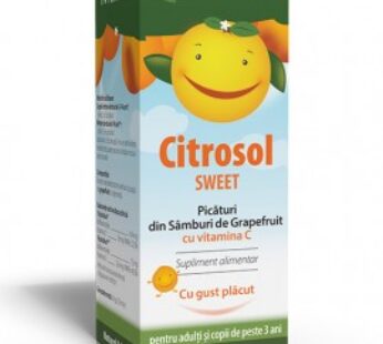 Citrosol Sweet-Picături din Sâmburi de Grapefruit, 20 ml – Interherb
