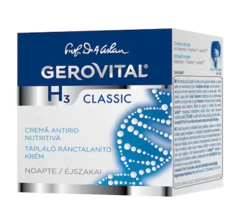 Crema Gerovital H3 Classic antirid nutritiva de noapte, 50 ml