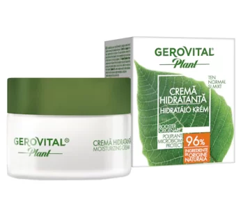 Crema hidratanta microbiom protect Gerovital Plant, 50 ml