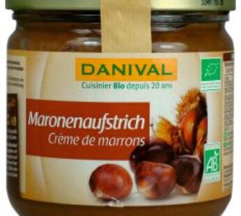 Crema Bio de castane, 380 g Danival