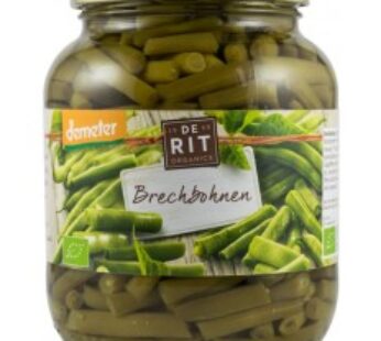 Fasole verde bio & demeter, 680g De Rit