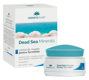 Cremă de noapte pentru fermitate cu minerale de la Marea Moartă, 50ml – Cosmetic Plant