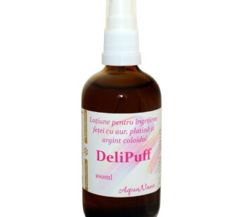 AquaNano – DeliPuff, spray aur, platină și argint coloidal, 100ml – Aghoras