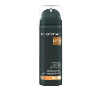 Deodorant antiperspirant Wild 150 ml, Gerovital Men