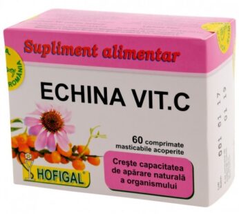 Echina Vit. C, 60 comprimate – Hofigal