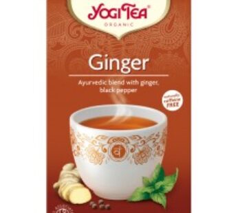 Ceai Bio de Ghimbir, 17 pliculete – 30.6gr Yogi Tea