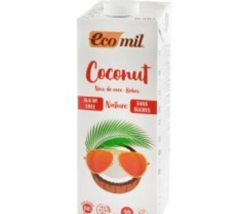 Bautura vegetala Bio de cocos, fara zahar, 1L Ecomil
