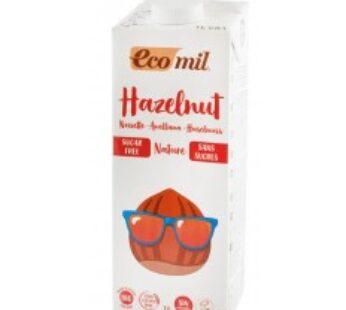 Bautura vegetala bio din alune fara zahar – Nature, 1 L Ecomil