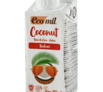 LAPTE DE COCOS BIO NATUR, 200 ML Ecomil