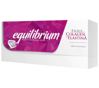 Fiole cu Colagen si Elastina Gerovital H3 Equilibrium, 20 buc x 2 ml