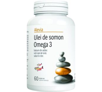 Ulei de somon Omega 3, 60cp – Alevia