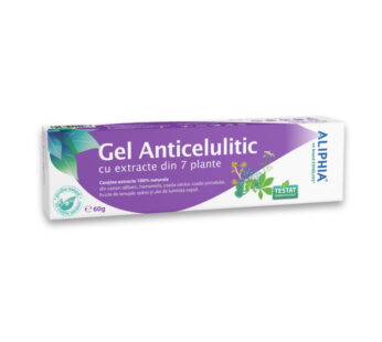 Gel Anticelulitic cu extracte din 7 plante 60 g – Aliphia Exhelios