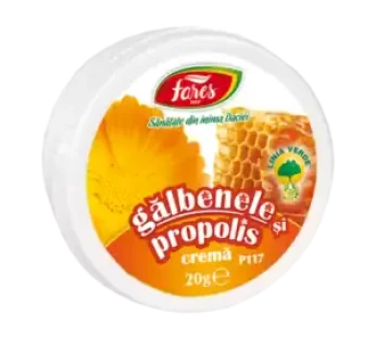Gălbenele și propolis, P117, cremă 20g – Fares