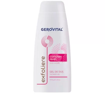 Gel de dus Gerovital Complex AHA, 400 ml