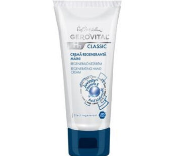 Crema pentru maini Gerovital H3 Classic regeneranta, 100 ml