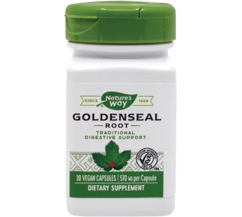 Goldenseal 570mg, Nature’s Way, 30 cps – Secom
