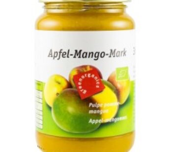 Piure BIO din pulpa de mere si mango, 360 g GREEN ORGANICS