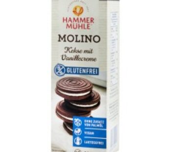 Molino, biscuiti cu crema de vanilie, 125 g HAMMER MUHLE