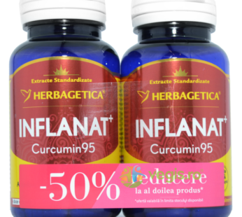 Promo Inflanat+ Curcumin95 60+60cps – Herbagetica
