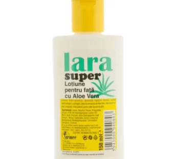 Lotiune pentru fata cu aloe vera 150ml, Lara super