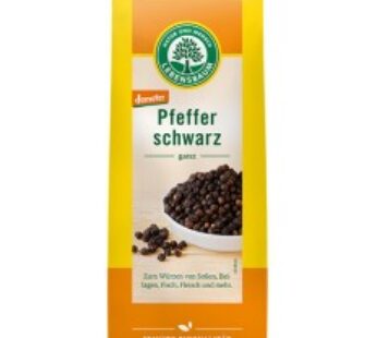 Boabe de piper negru, BIO, 50g LEBENSBAUM