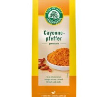 Piper Cayenne bio, 50 g LEBENSBAUM
