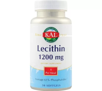 Lecithin 1200mg KAL, 50 cps – Secom