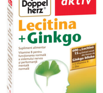 Doppelherz aktiv Lecitină + Ginkgo, 30cps