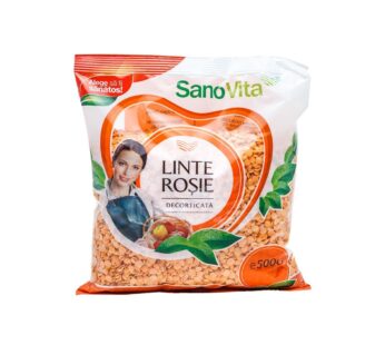Linte Rosie decorticata, 500g – SanoVita