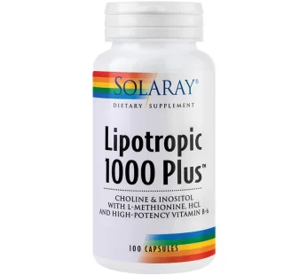 Lipotropic 1000 Plus™, Solaray, 100 cps – Secom