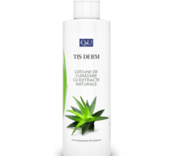 Q4U TISDerm, Lotiune curatare cu extracte naturale, 200 ml – TIS Farmaceutic